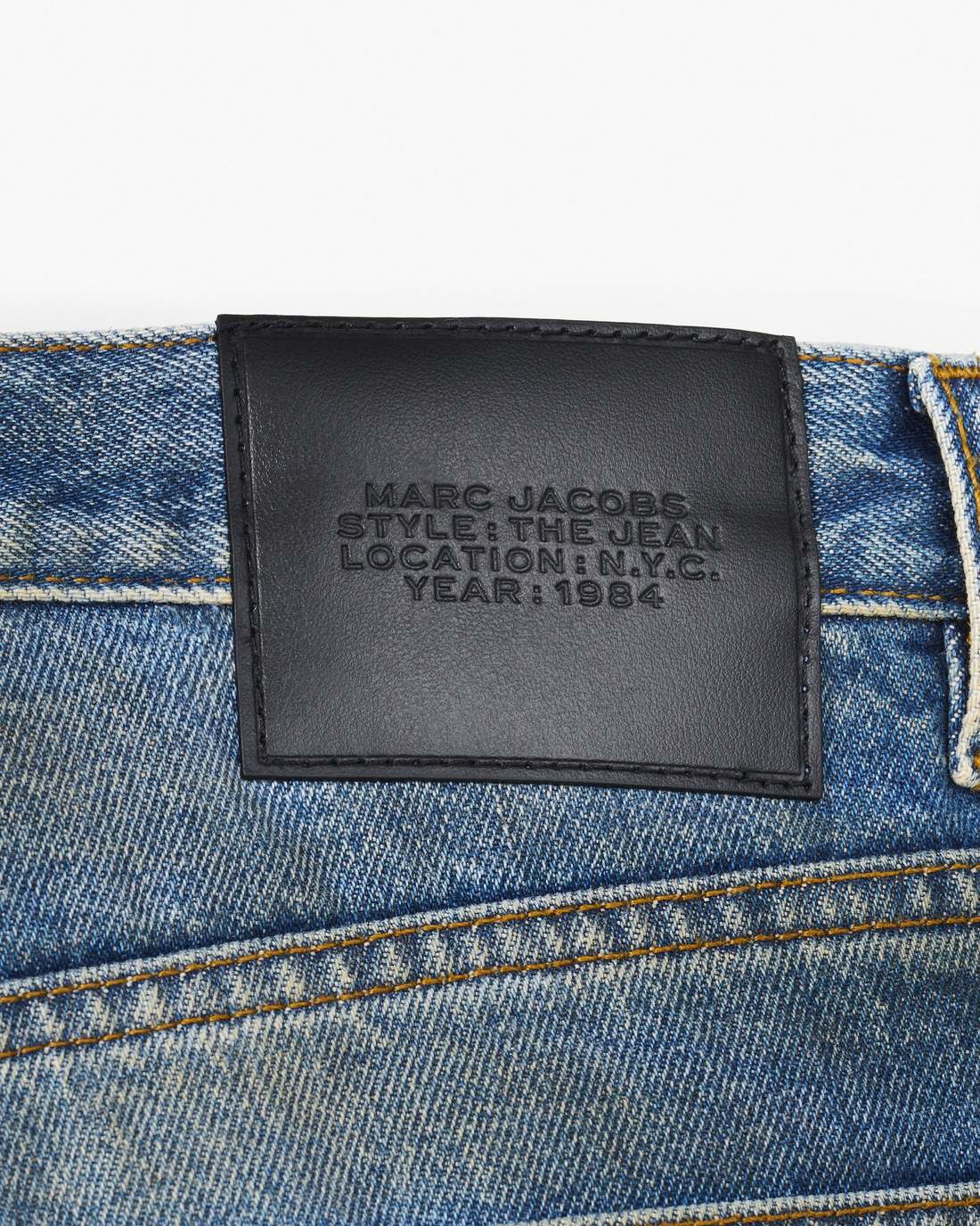 Marc Jacobs The Washed Jean Medium Wash Indigo READY TO WEAR