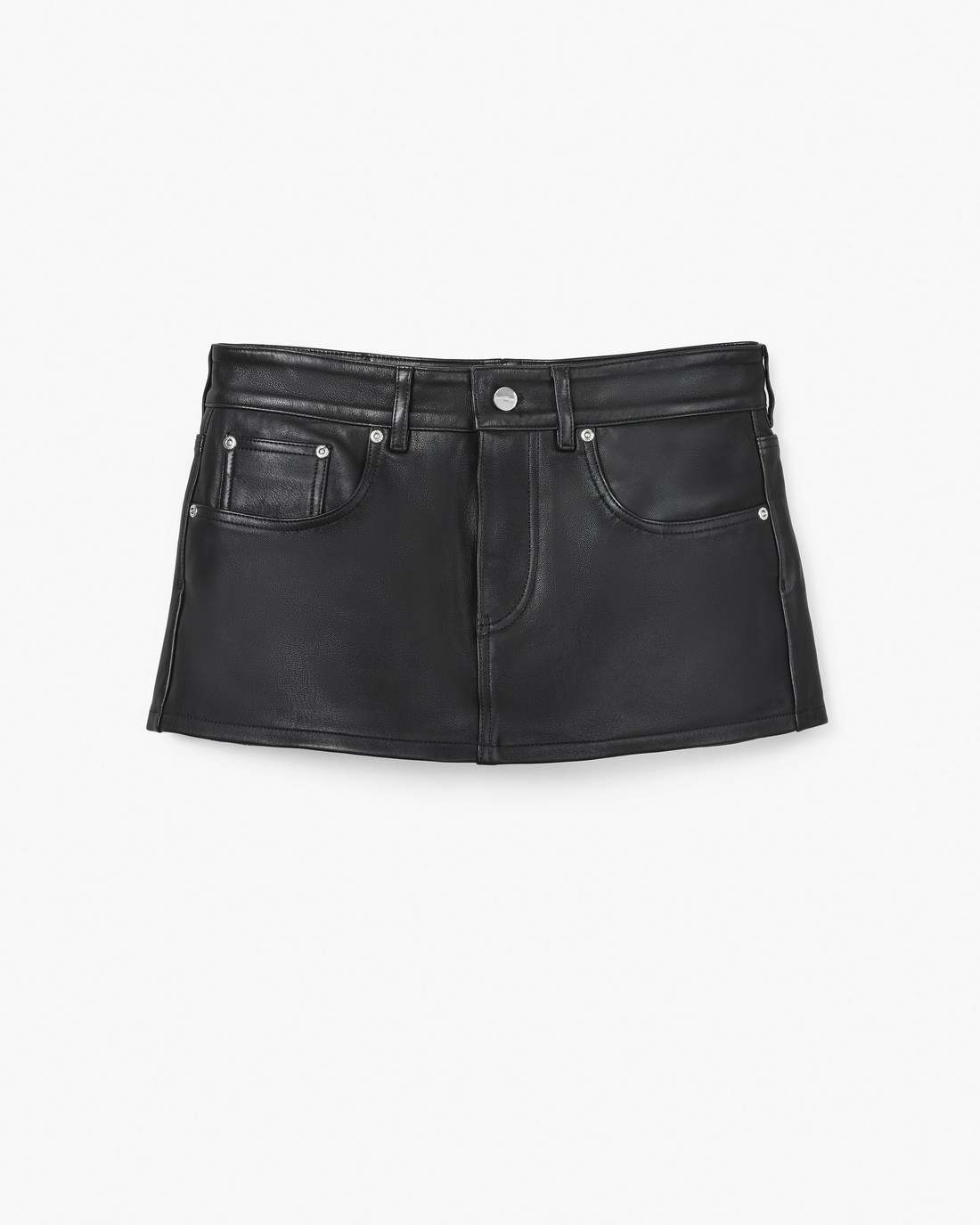 Marc Jacobs The Leather Skort Black READY TO WEAR