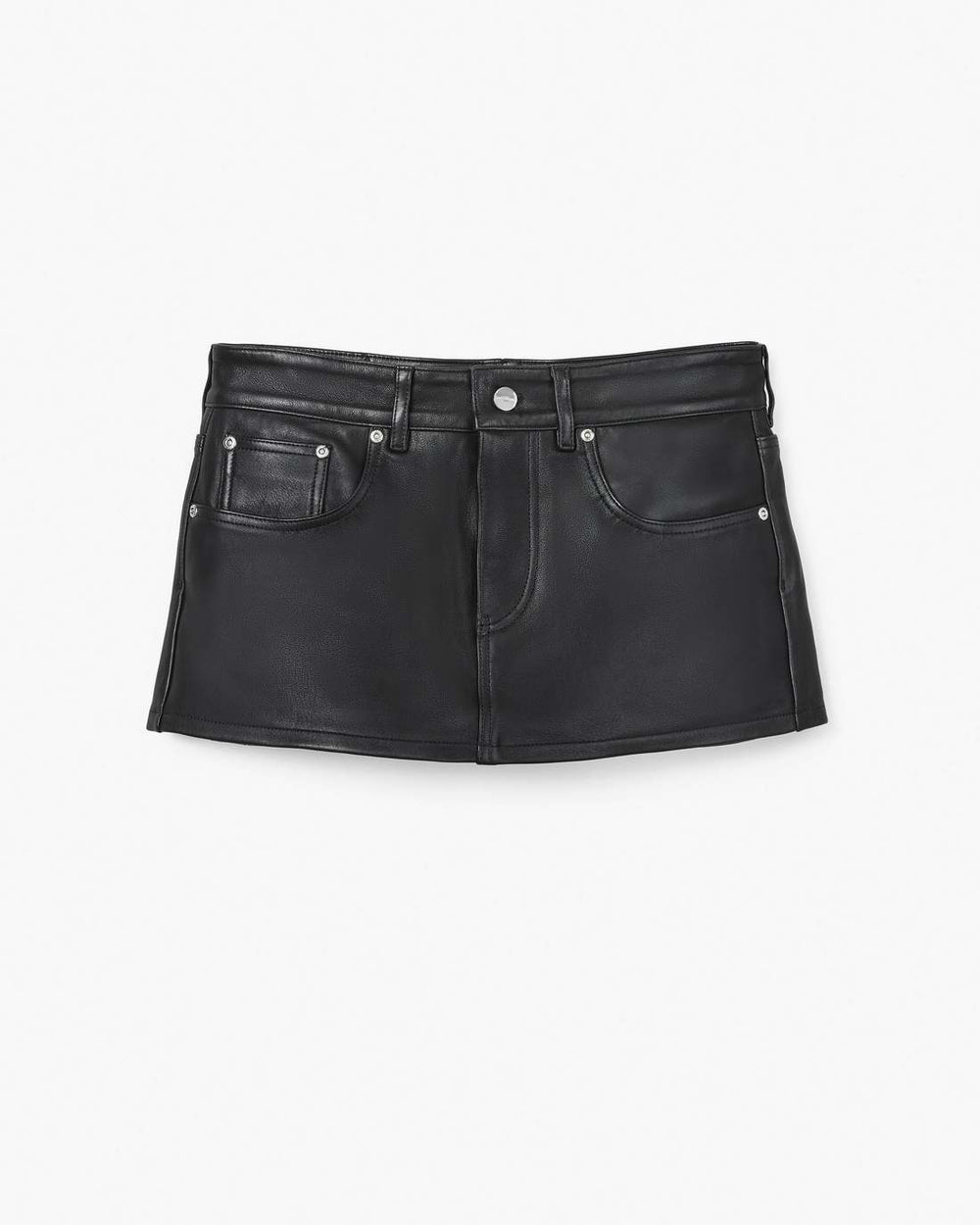 Marc Jacobs The Leather Skort Black READY TO WEAR