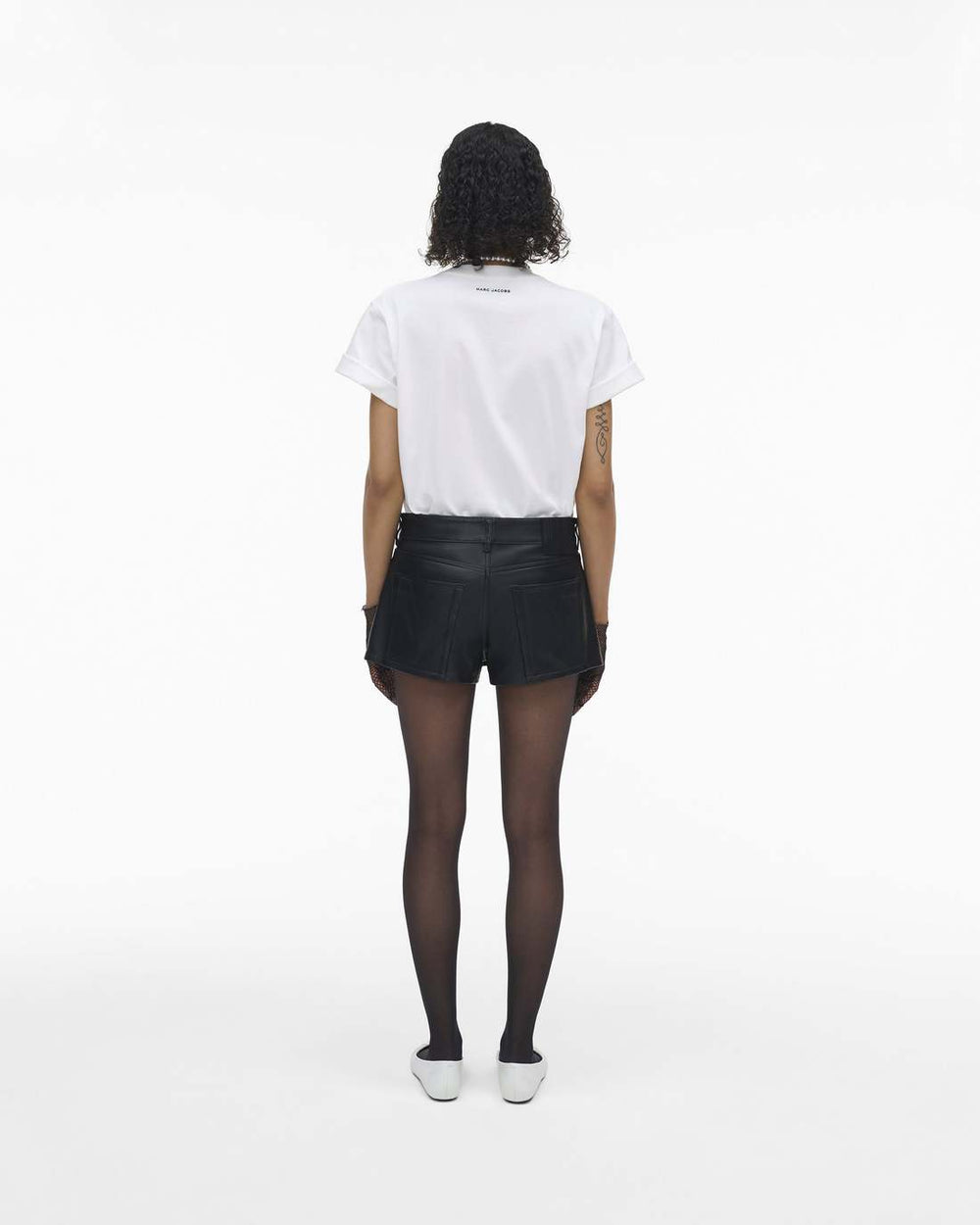 Marc Jacobs The Leather Skort Black READY TO WEAR