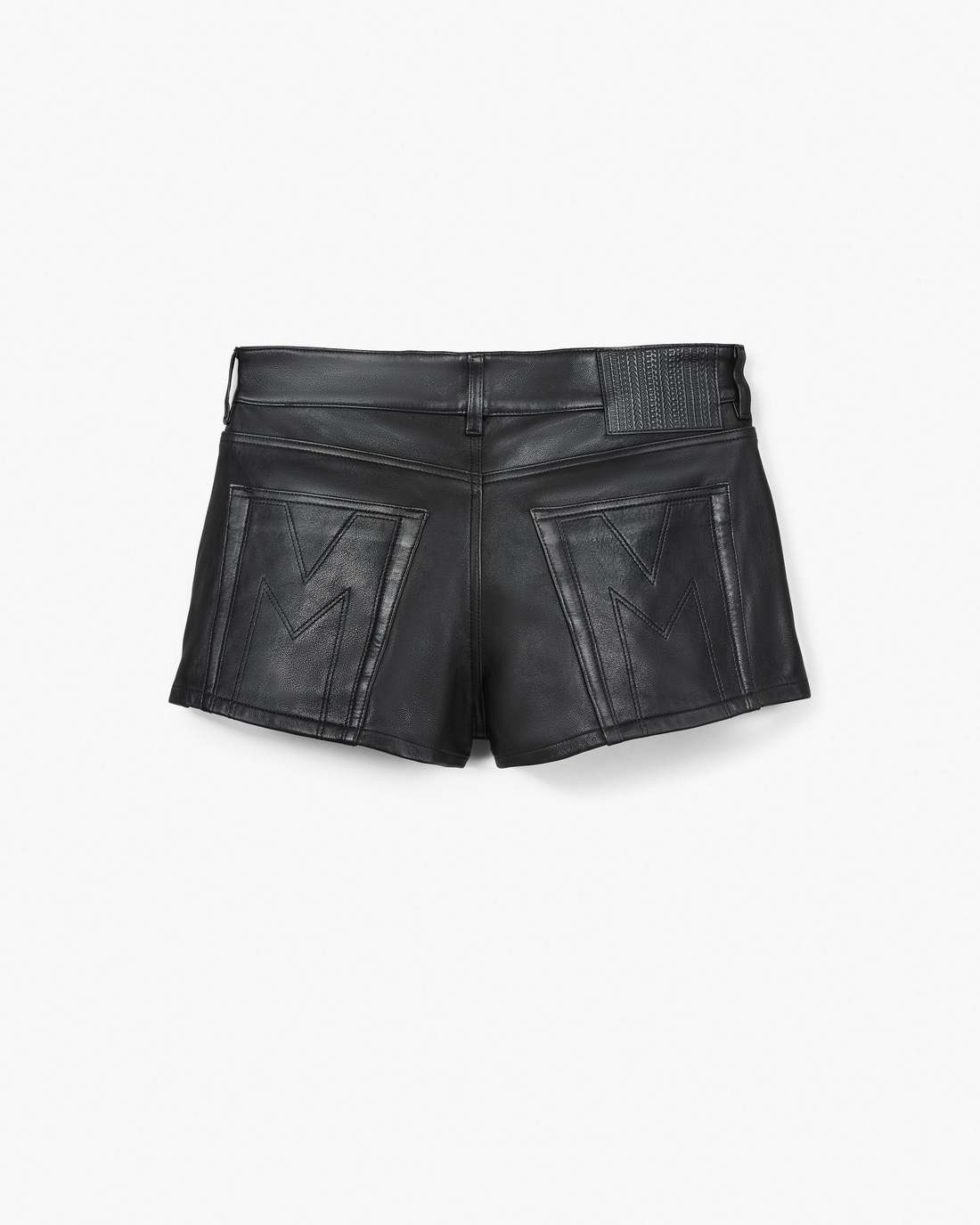 Marc Jacobs The Leather Skort Black READY TO WEAR