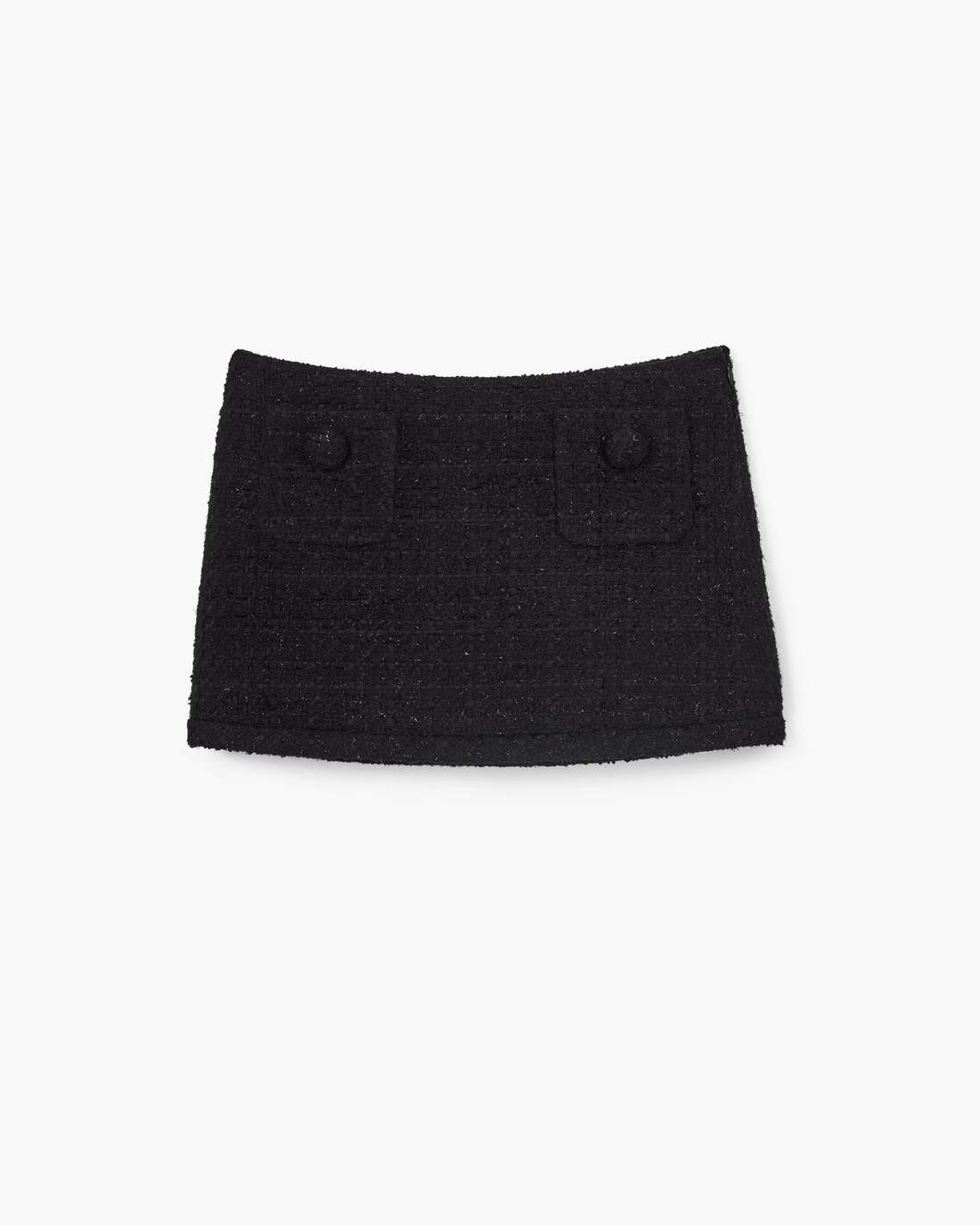 Marc Jacobs Tweed Mini Skirt Black READY TO WEAR