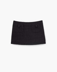 Marc Jacobs Tweed Mini Skirt Black READY TO WEAR
