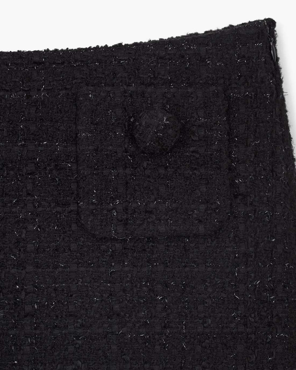Marc Jacobs Tweed Mini Skirt Black READY TO WEAR