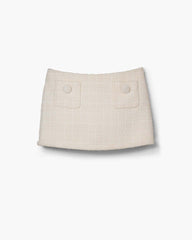 Marc Jacobs Tweed Mini Skirt Ivory READY TO WEAR