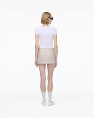 Marc Jacobs Tweed Mini Skirt Ivory READY TO WEAR