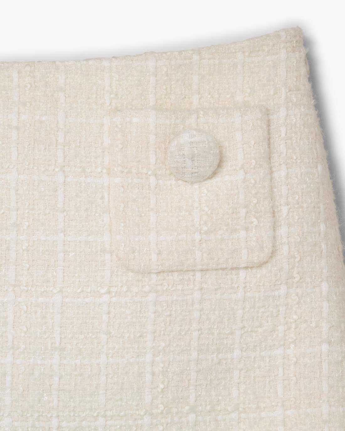 Marc Jacobs Tweed Mini Skirt Ivory READY TO WEAR