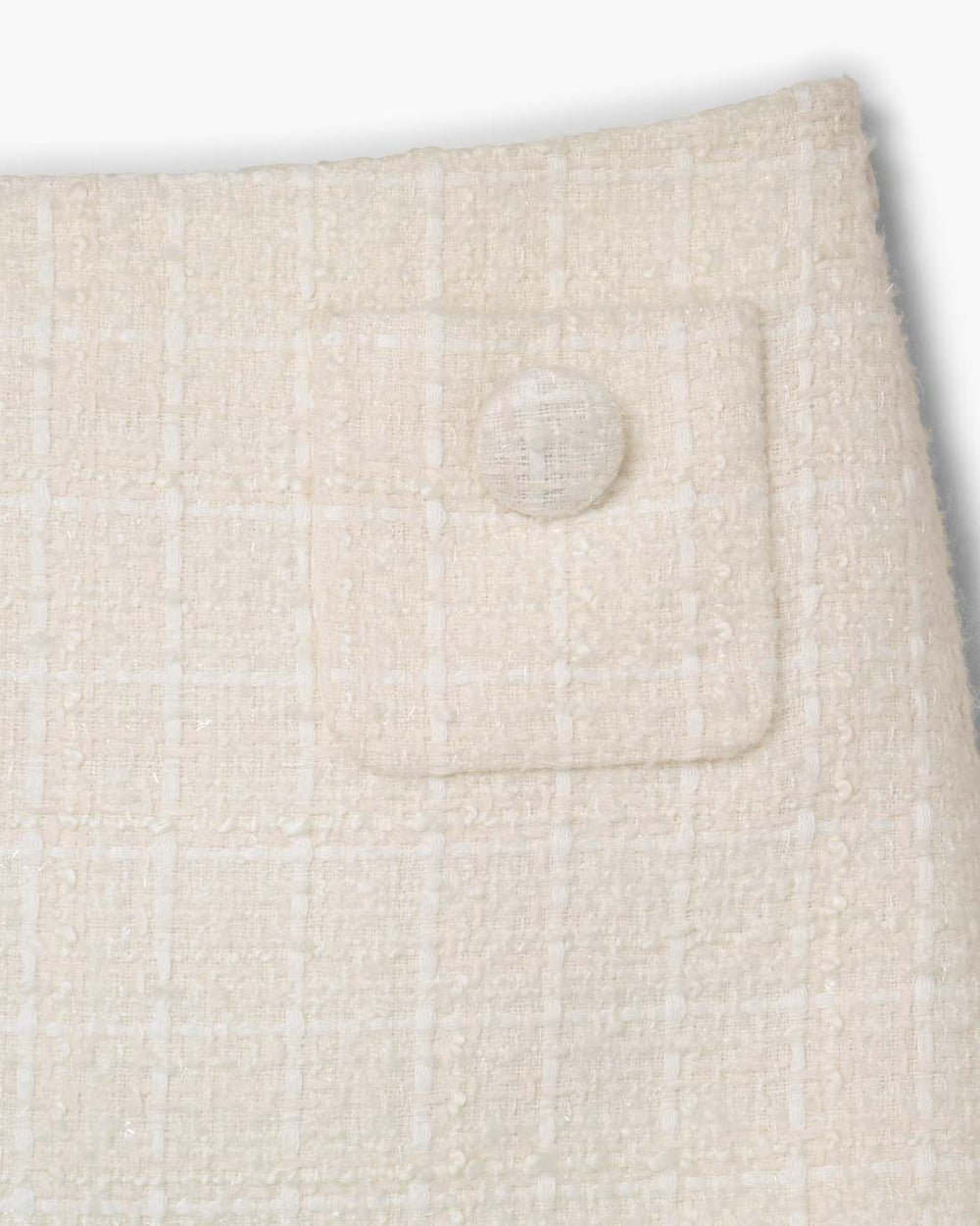 Marc Jacobs Tweed Mini Skirt Ivory READY TO WEAR