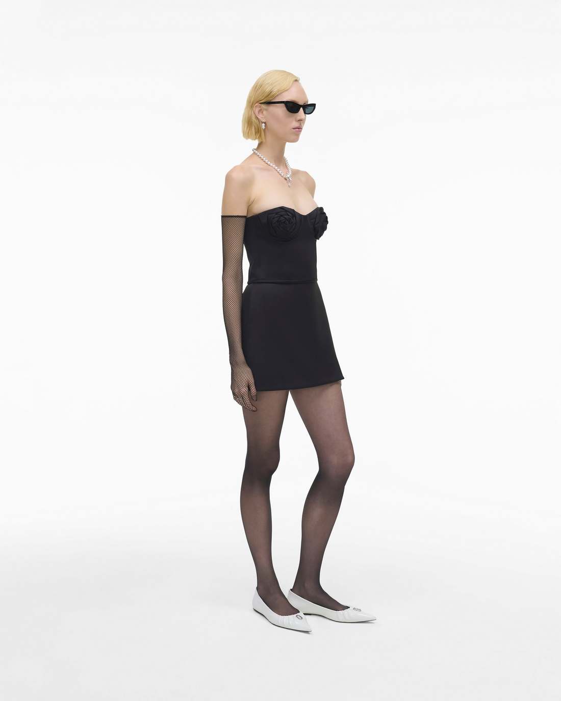 Marc Jacobs The Duchess Satin Skirt Black READY TO WEAR
