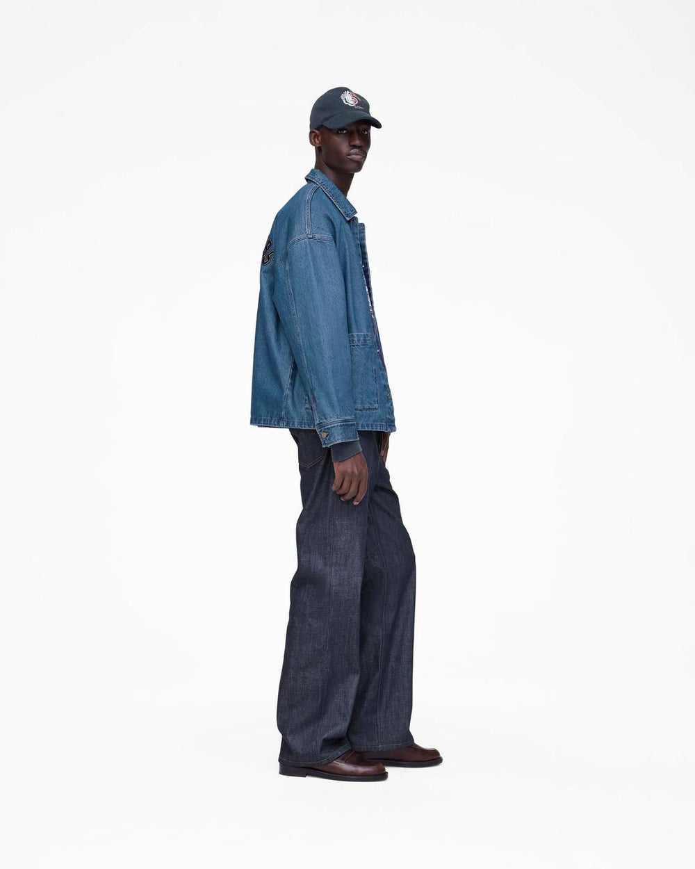Marc Jacobs The A.P.C. X Marc Jacobs Denim Unisex Jacket Washed Indigo READY TO WEAR