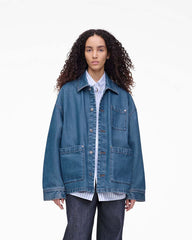 Marc Jacobs The A.P.C. X Marc Jacobs Denim Unisex Jacket Washed Indigo READY TO WEAR