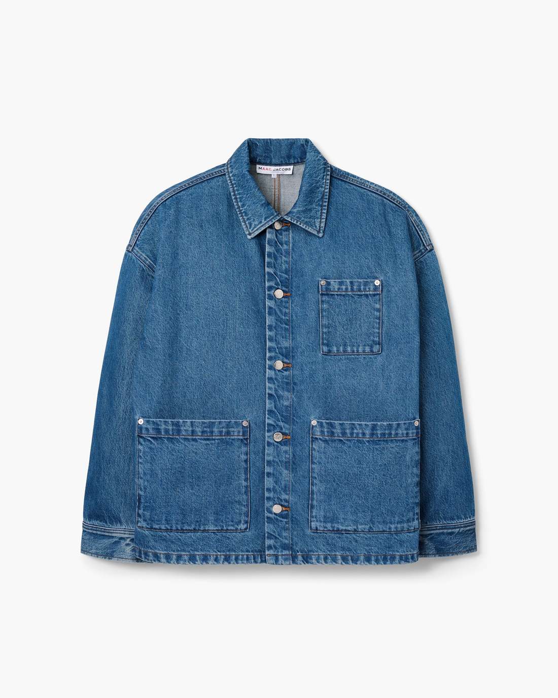 Marc Jacobs The A.P.C. X Marc Jacobs Denim Unisex Jacket Washed Indigo READY TO WEAR