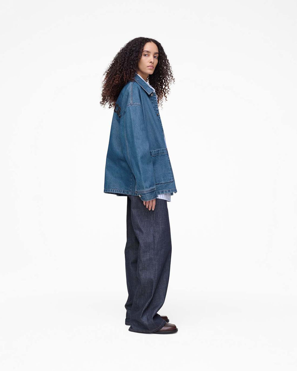Marc Jacobs The A.P.C. X Marc Jacobs Denim Unisex Jacket Washed Indigo READY TO WEAR