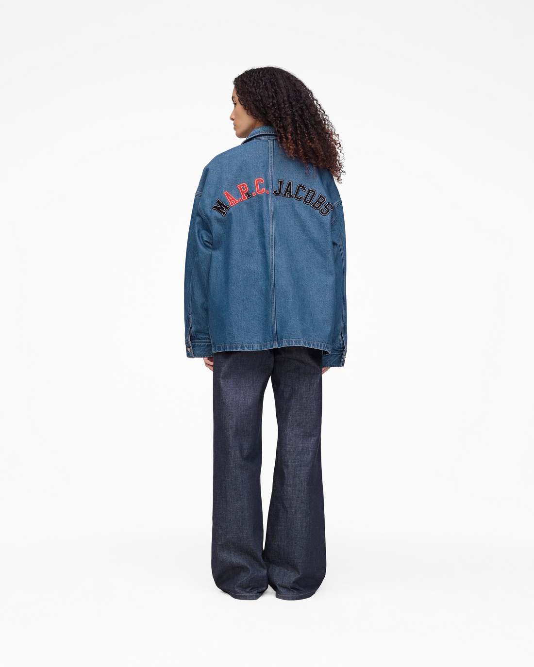 Marc Jacobs The A.P.C. X Marc Jacobs Denim Unisex Jacket Washed Indigo READY TO WEAR