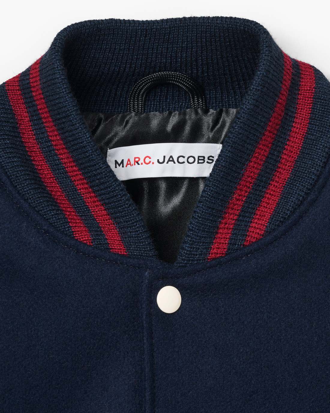 Marc Jacobs The A.P.C. X Marc Jacobs  Varsity Jacket Dark Navy/White READY TO WEAR