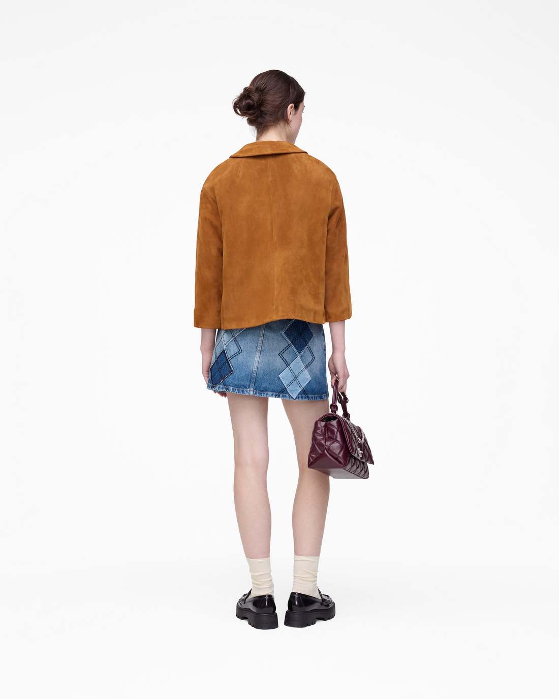 Marc Jacobs Suede Doll Jacket Copper READY TO WEAR