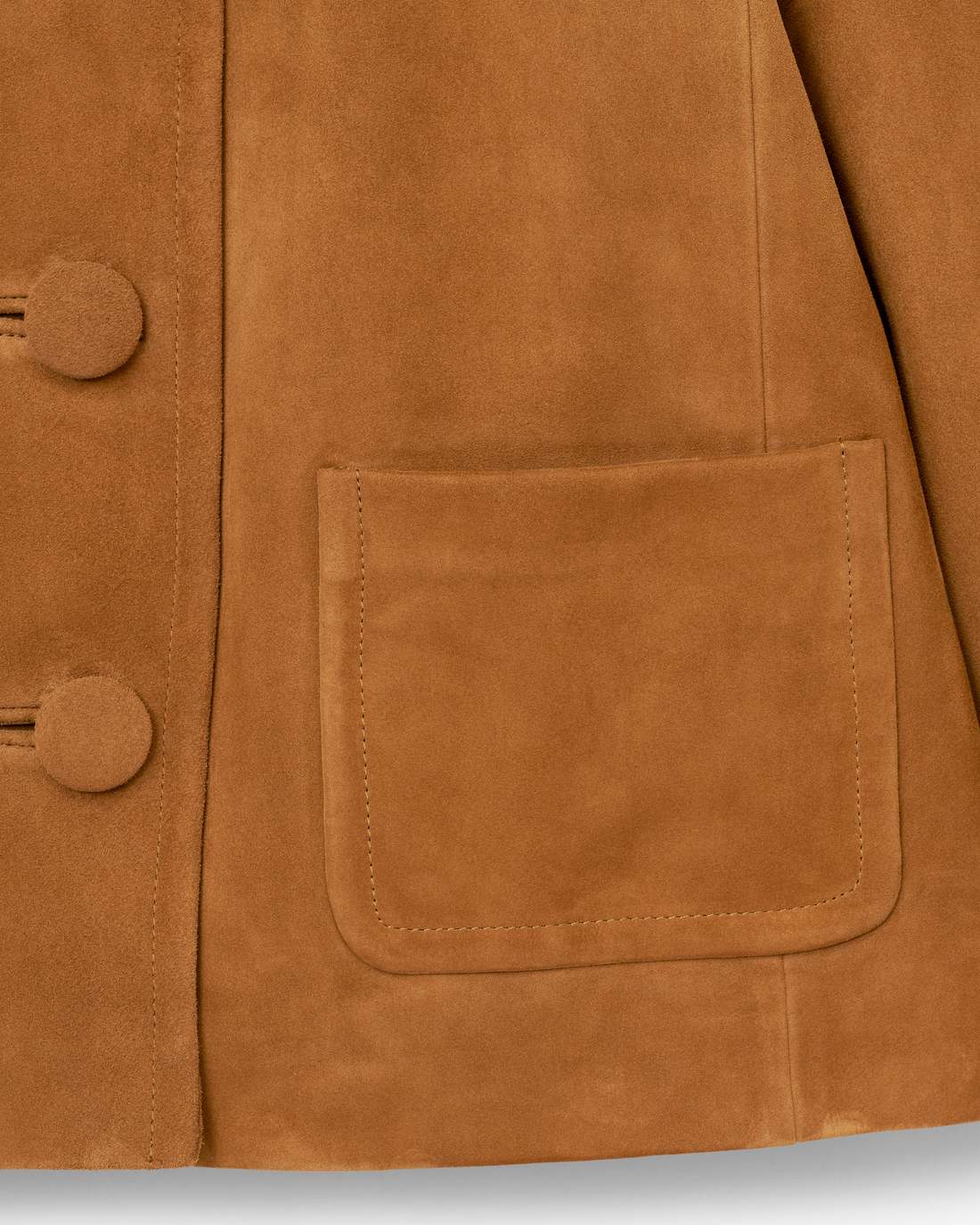 Marc Jacobs Suede Doll Jacket Copper READY TO WEAR