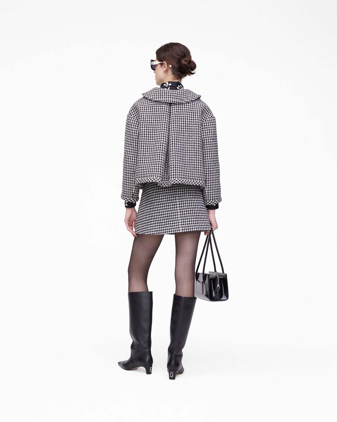 Marc Jacobs Gingham Tweed Jacket Black Multi READY TO WEAR|NEW ARRIVALS