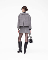Marc Jacobs Gingham Tweed Jacket Black Multi READY TO WEAR|NEW ARRIVALS