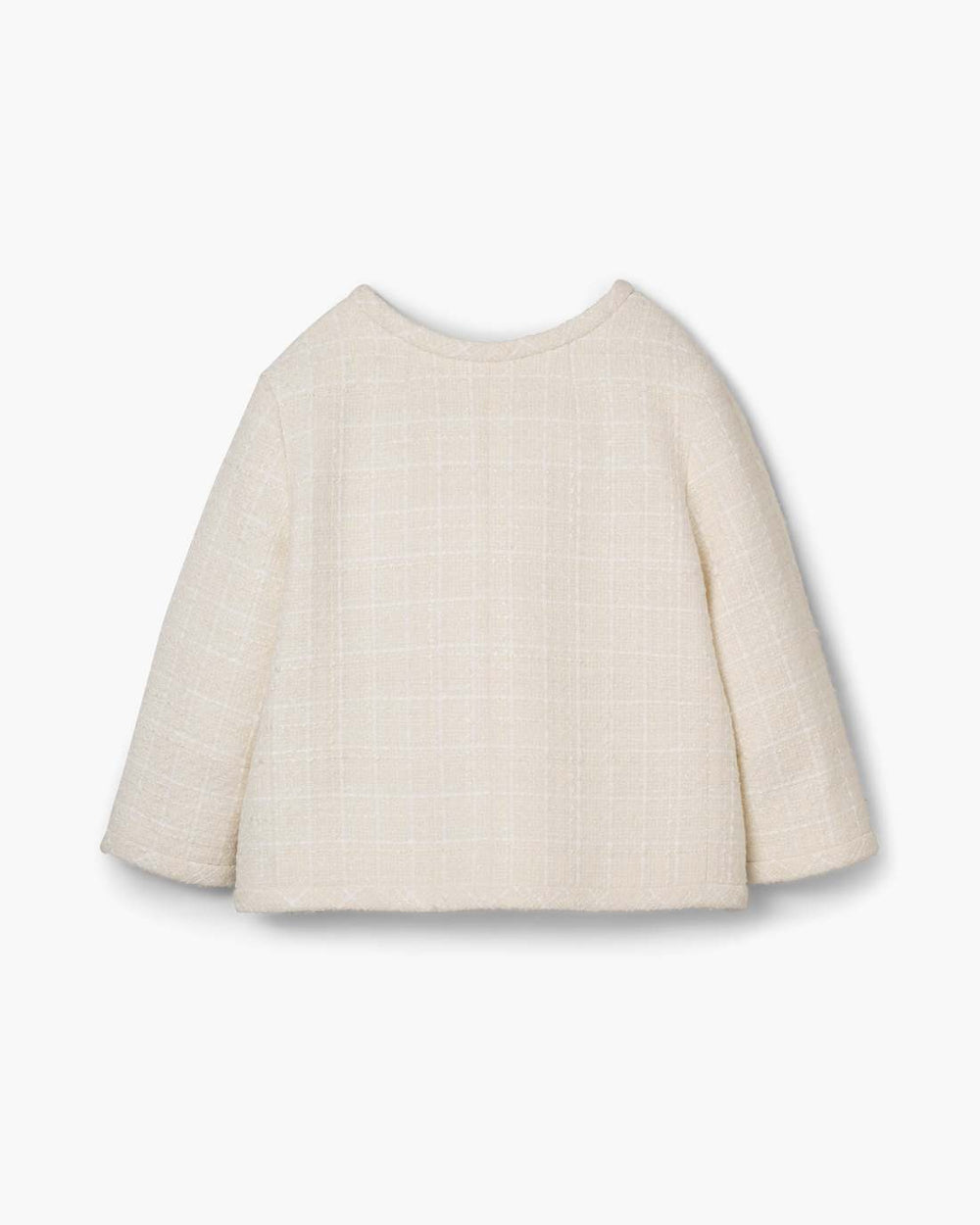 Marc Jacobs Tweed Backwards Lady Jacket Ivory READY TO WEAR