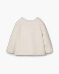 Marc Jacobs Tweed Backwards Lady Jacket Ivory READY TO WEAR