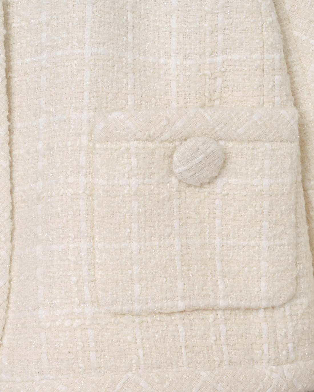 Marc Jacobs Tweed Backwards Lady Jacket Ivory READY TO WEAR