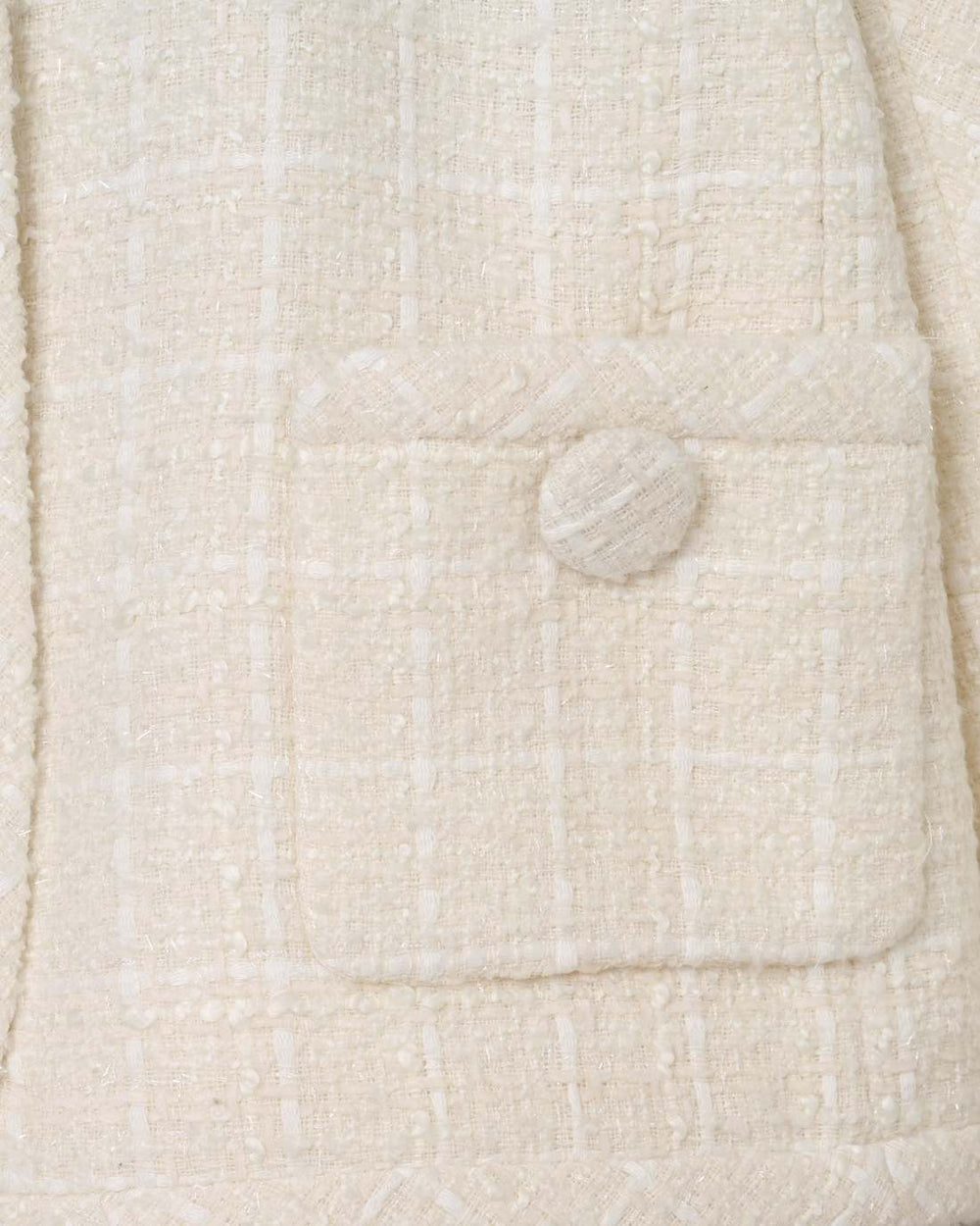 Marc Jacobs Tweed Backwards Lady Jacket Ivory READY TO WEAR