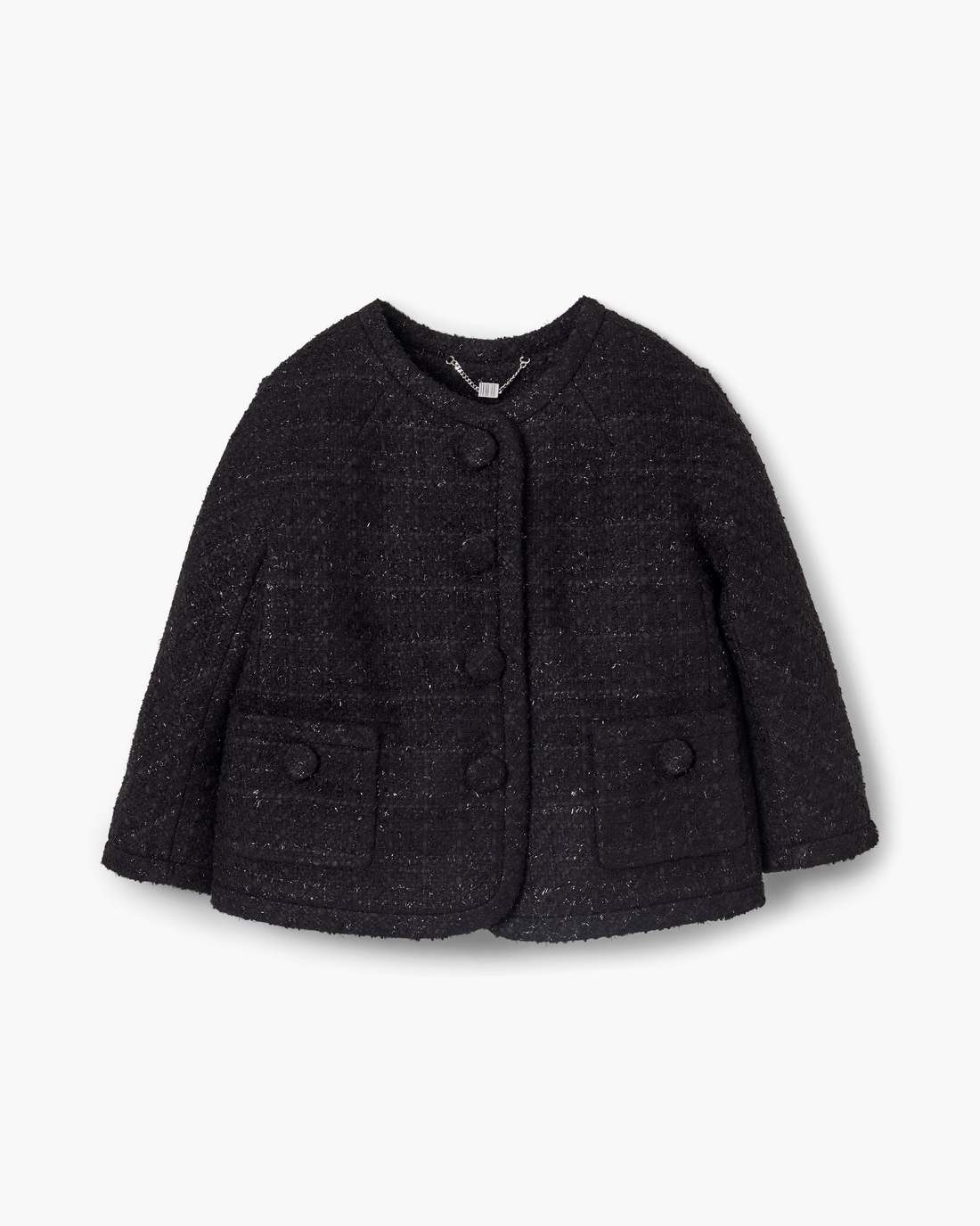 Marc Jacobs Tweed Backwards Lady Jacket Black READY TO WEAR