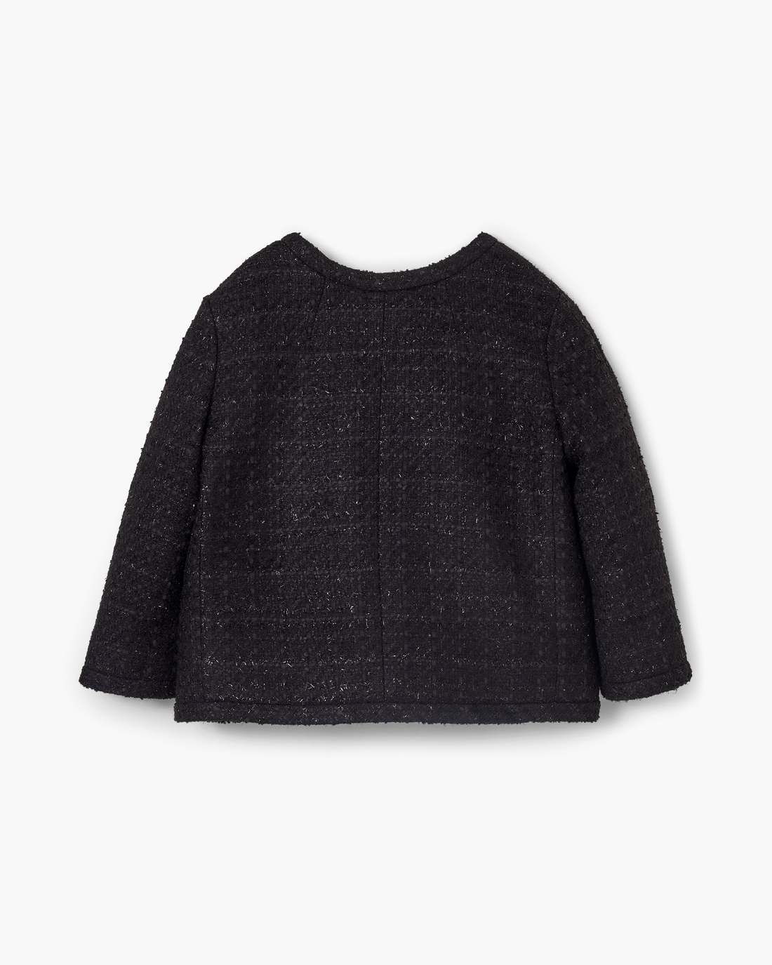 Marc Jacobs Tweed Backwards Lady Jacket Black READY TO WEAR