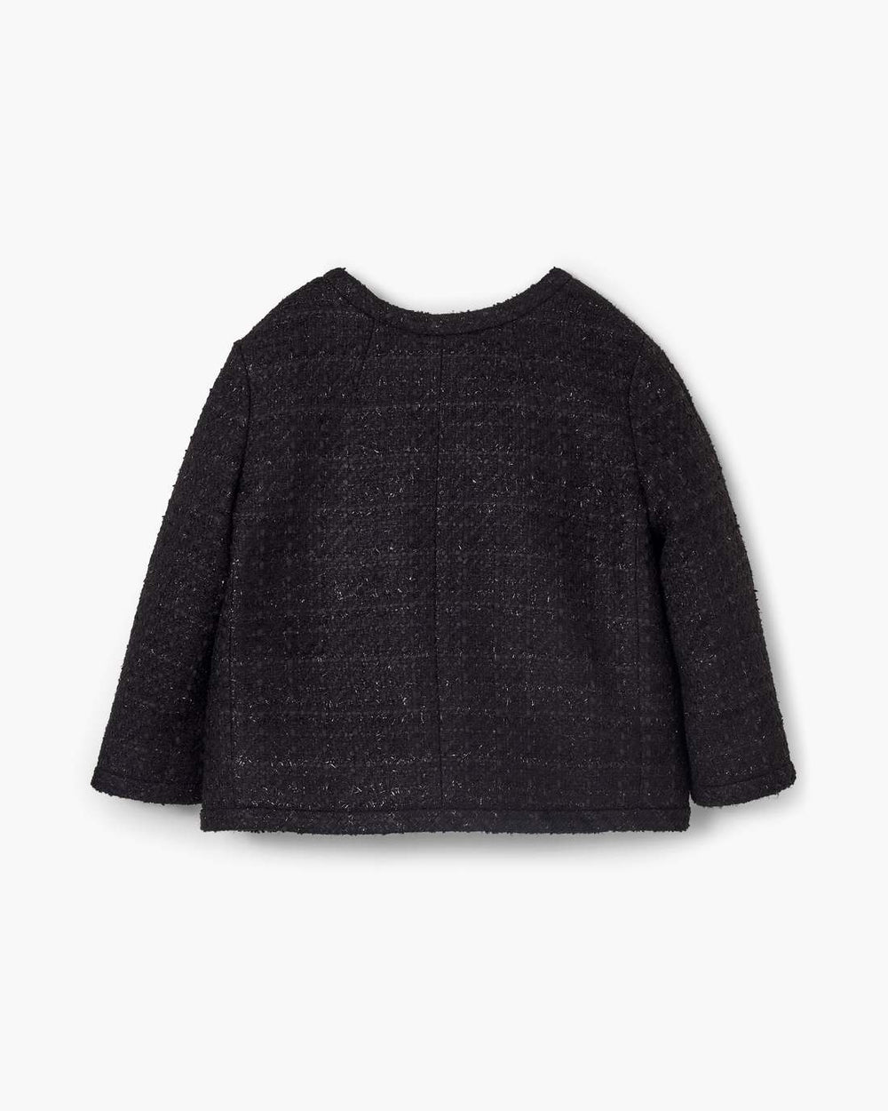 Marc Jacobs Tweed Backwards Lady Jacket Black READY TO WEAR