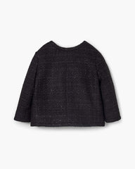 Marc Jacobs Tweed Backwards Lady Jacket Black READY TO WEAR