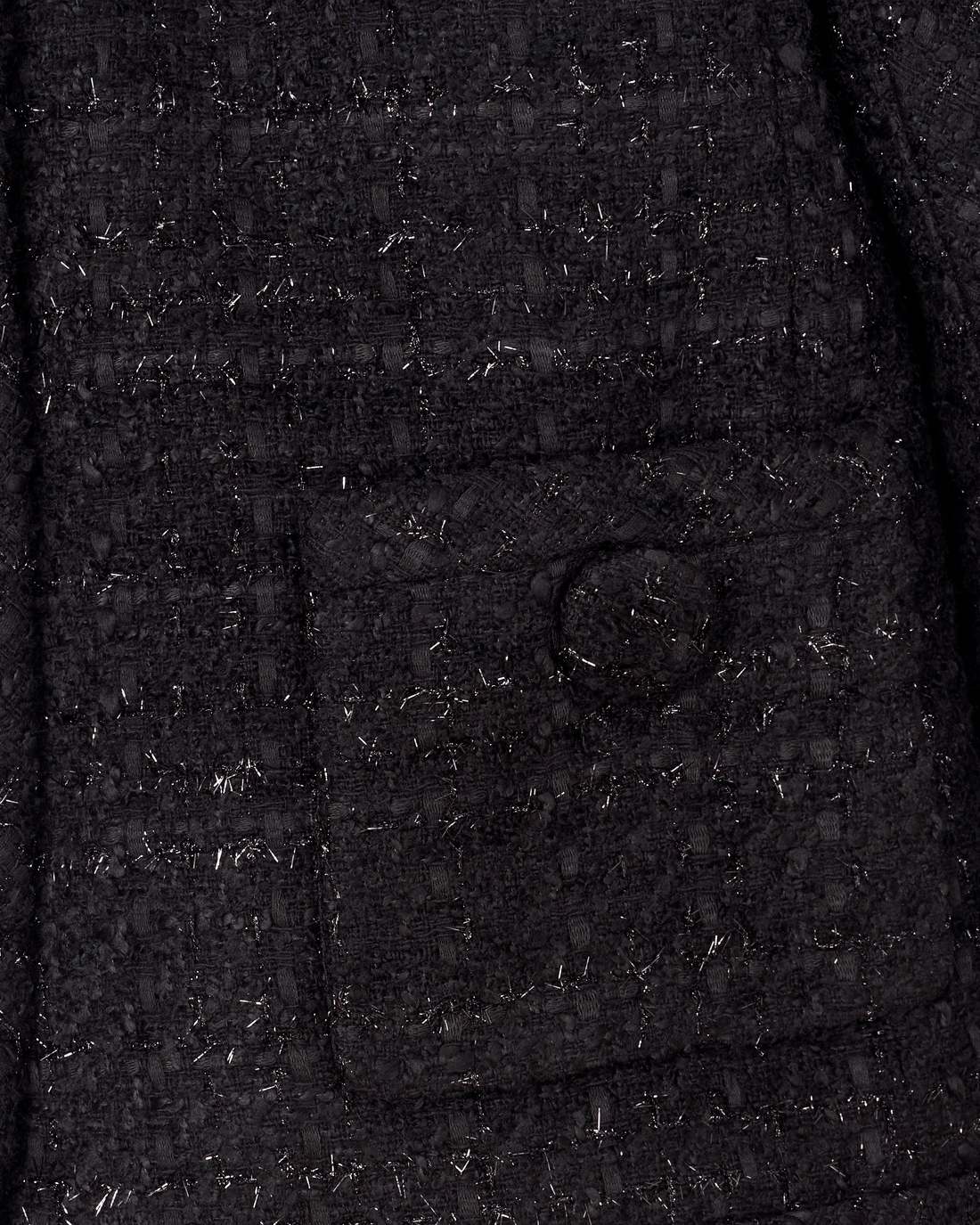 Marc Jacobs Tweed Backwards Lady Jacket Black READY TO WEAR