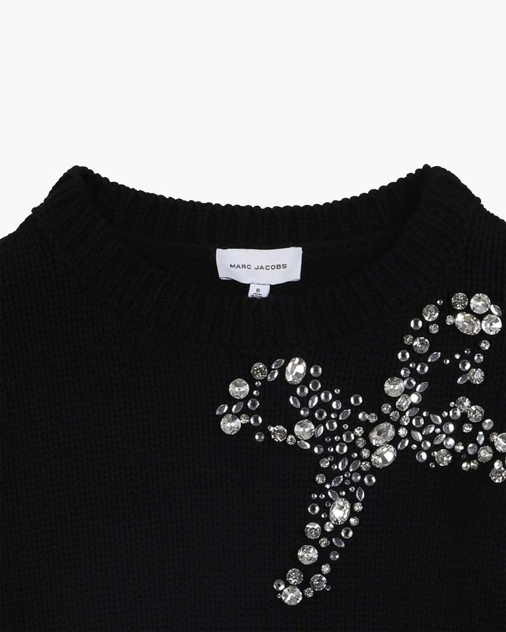Marc Jacobs The Gem Bow Sweater Black READY TO WEAR