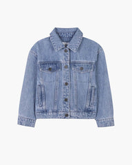 Marc Jacobs The Crystal Denim Jacket Blue READY TO WEAR