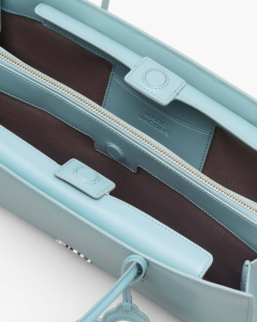 Marc Jacobs The Glam Mirror Satchel Sky Blue NEW ARRIVALS