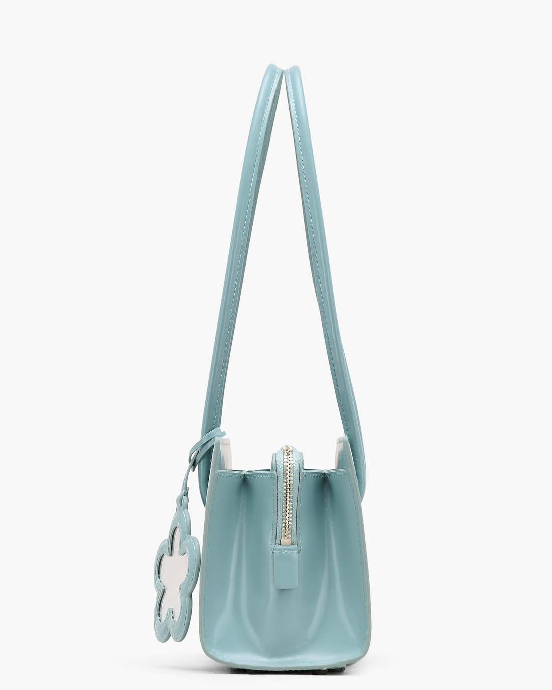 Marc Jacobs The Glam Mirror Satchel Sky Blue NEW ARRIVALS