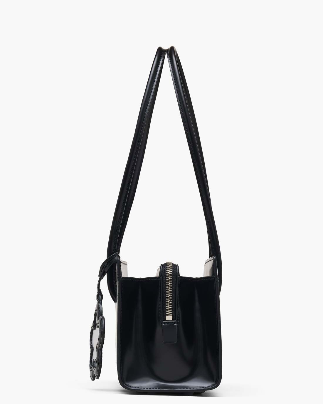 Marc Jacobs The Glam Mirror Satchel Black NEW ARRIVALS